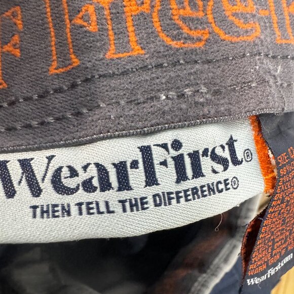 WearFirst Mens Gray Cargo Shorts Size 42 Belt Loops Lightweight Cotton Blend - Picture 4 of 8